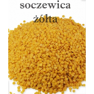 SOCZEWICA ŻÓŁTA 5 KG ŁUSKANA NATURALNA